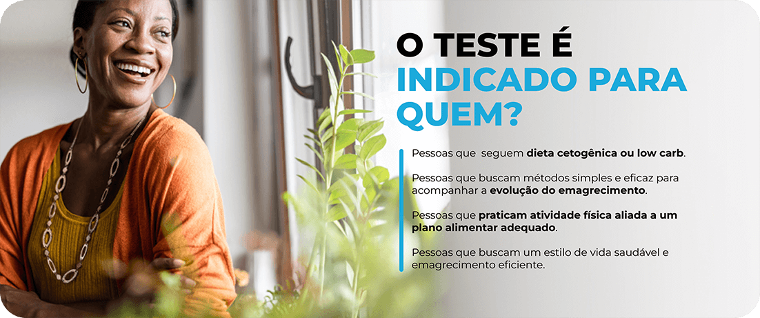 O teste é indicado para quem?